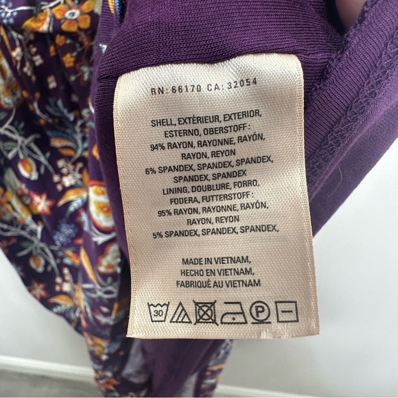 NWT Maeve Beloved Floral Dress Anthropologie Large - Picture 9 of 9